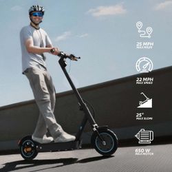 A11Pro Electric Scooter  Zip through city traffic at 22 MPH with a 650W motor—perfect for skipping gridlock on your commute or enjoying wee