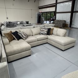 Light Colored Sectional- Brand New
