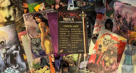 Razor Mega Chromium Cards!