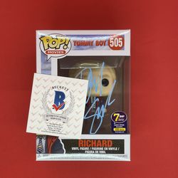 David Spade Autographed Funko Pop #505 JSA COA Tommy Boy Richard Signed HOT!