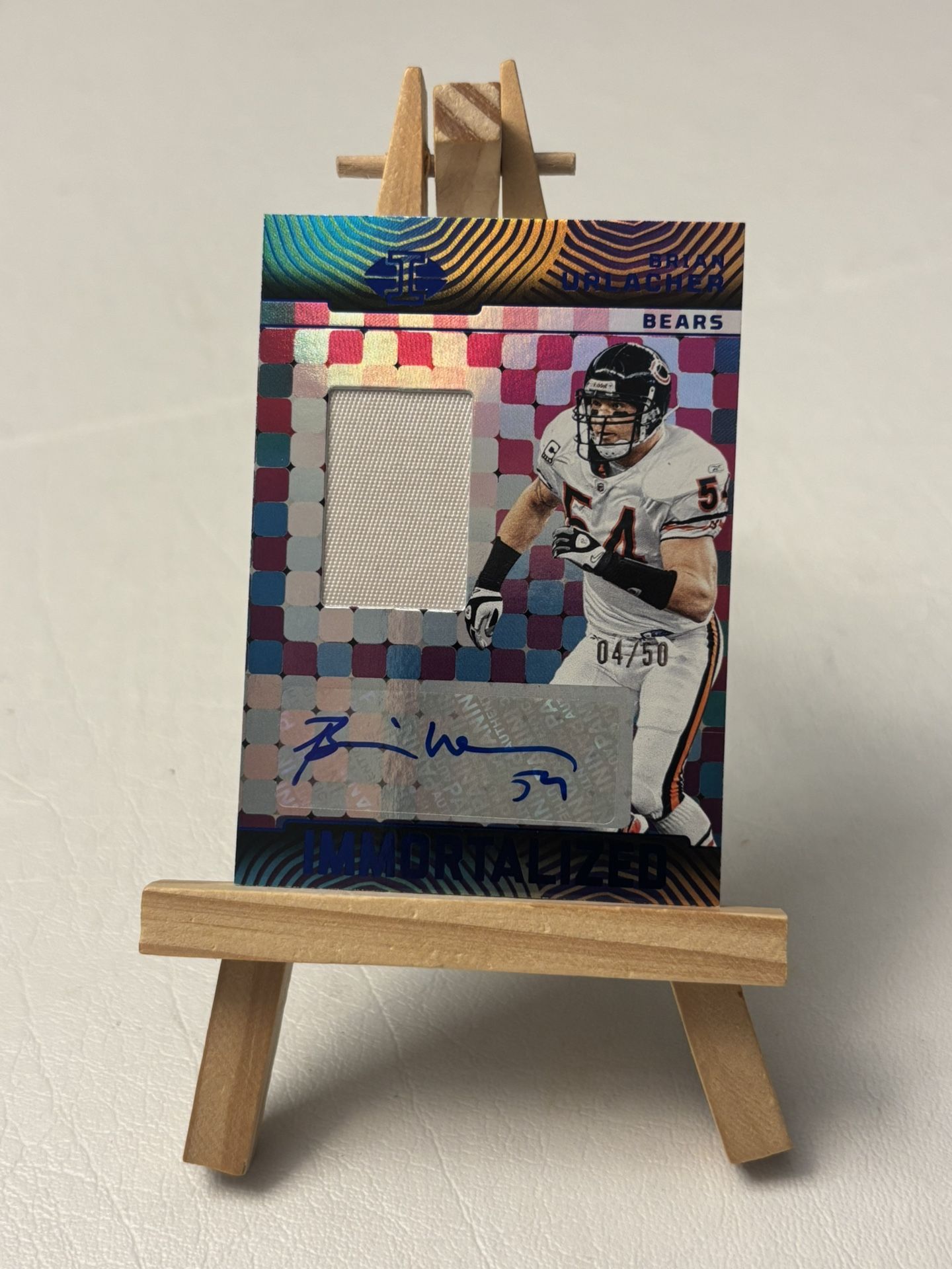 Brian Urlacher Illusions Auto /50 BEARS