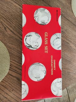 Disney Characters Glass Set