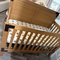 Crib And Mattress 