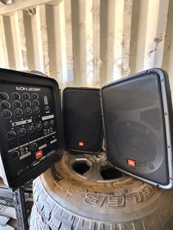 JBL PA system brand new never used