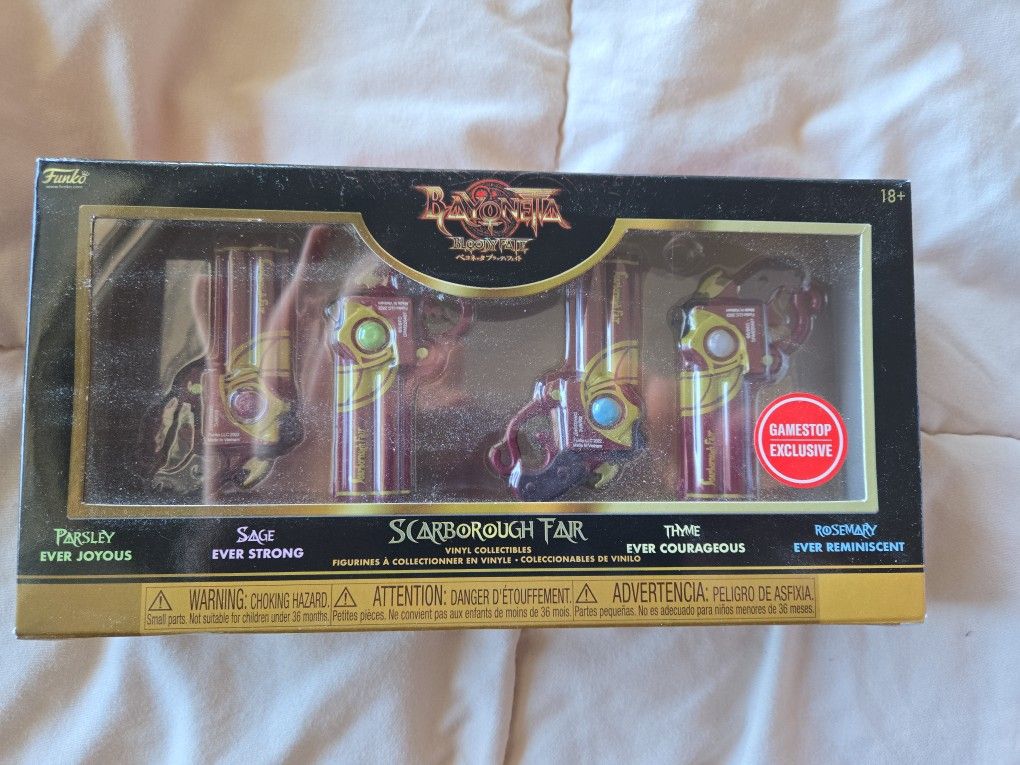 Bayonetta Scarborough Fair Vinyl Collectibles