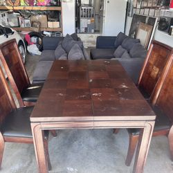 Table And 4 Chairs 