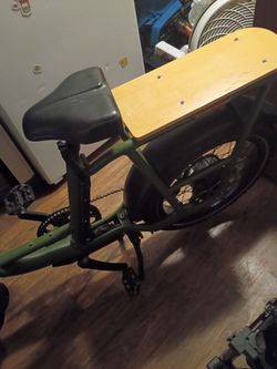 Red power bike