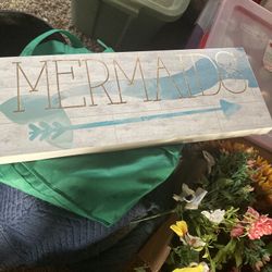 Mermaid sign