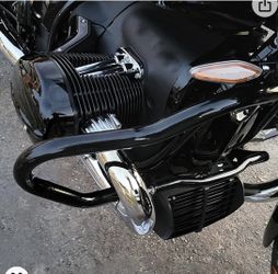 Motorcycle Crash Bars In Black 