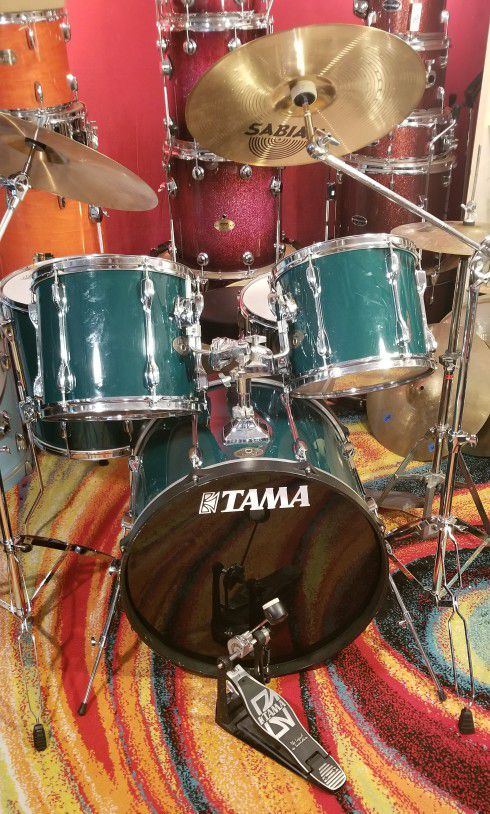 Drum Set 5pc Tama Complete Set 