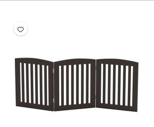 Foldable Pet Fence BLACK