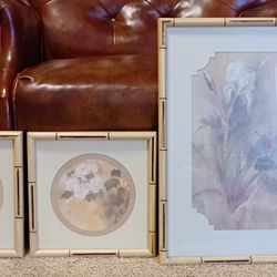 (3) PICTURES (with FRAMES)