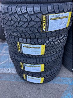 Lt265/75r16 marca APLUS a/T nuevas con 50,000 millas de garantía las 4