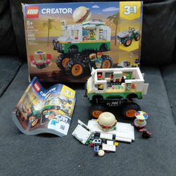 Lego Creator Monster Burger Truck 31104