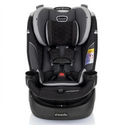 EVENFLO Revolve360 Slim 2-in-1 Rotational Car Seat (Cambridge Black)