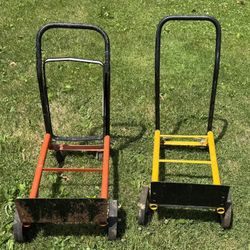 GARDEN CART DOLLY, Small, Red, Yellow