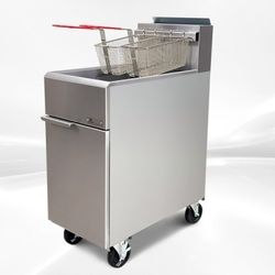 50 lbs NSF natural gas Deep fryer HFRF-120B-NG