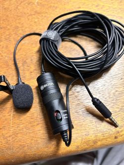 BOYA lapel microphone