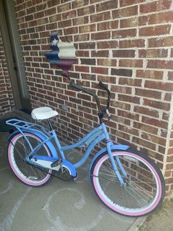 Girls 24” cruiser bike
