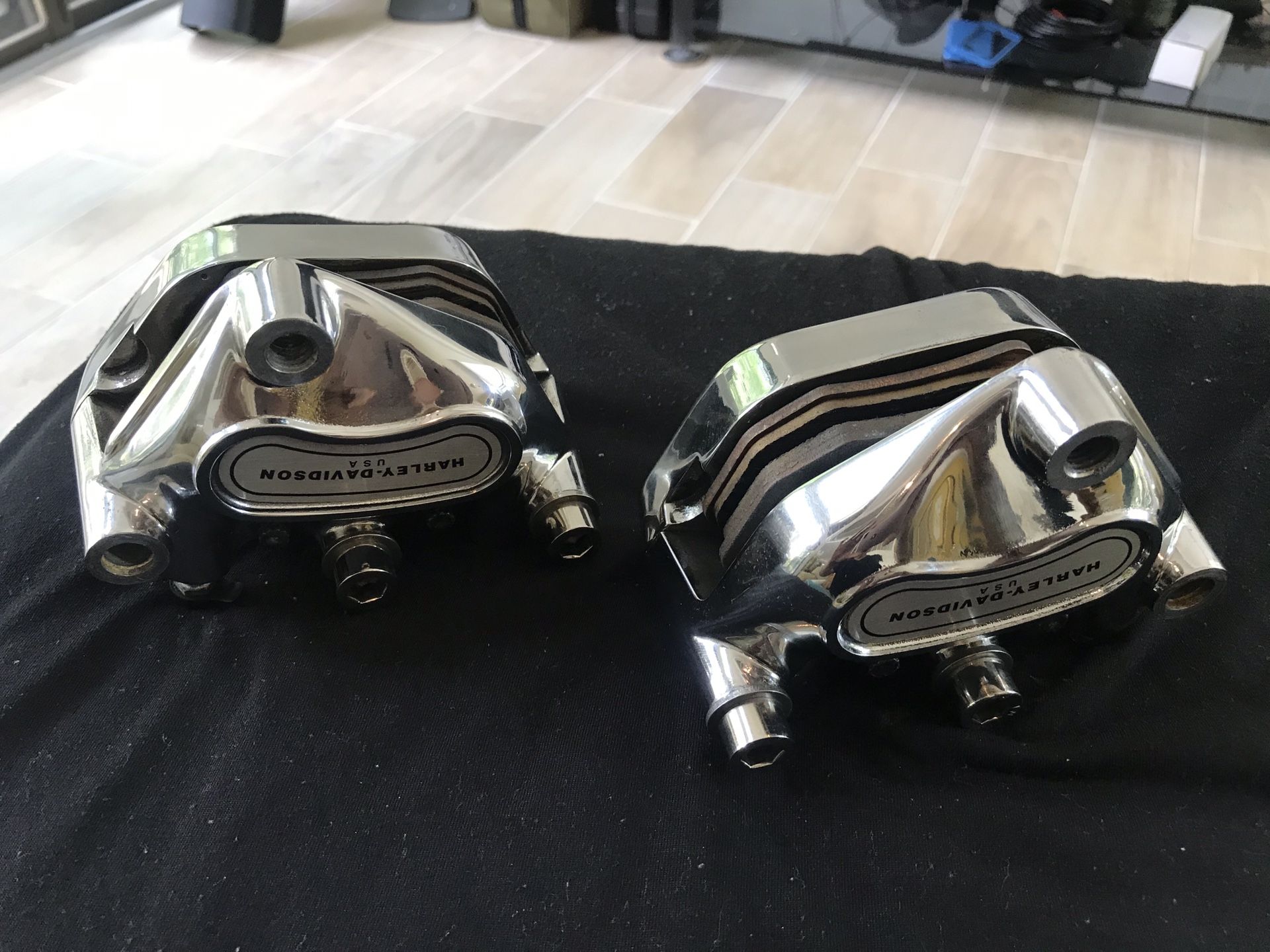 Harley Davidson Chrome Calipers