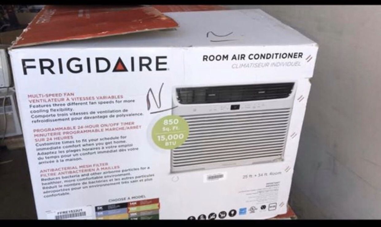 Frigidaire 15000 BTU window air conditioner ac unit