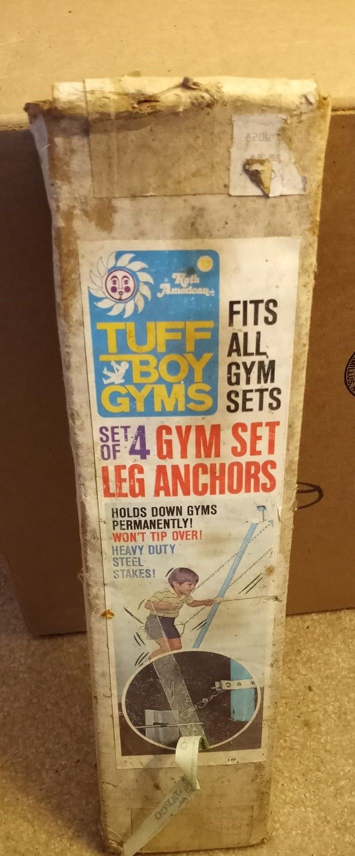 Tuff Boys Gyms Set Of 4 Gym Set Leg Anchors
