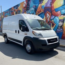 2019 Dodge Ram Promaster Cargo Van 1500 Hig Roof 136 "WB