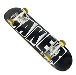 Baker Andrew Reynolds Complete Skateboard Krux Trucks Bones Wheels Black White