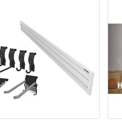 Husky Garage Slat Wall Starter Kit (8- Piece)