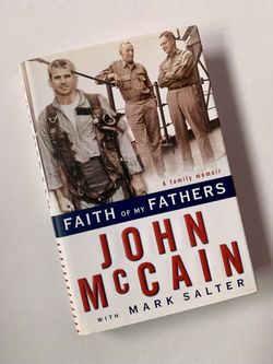 Faith Of My Fathers John McCain Signed HC Book Autographed