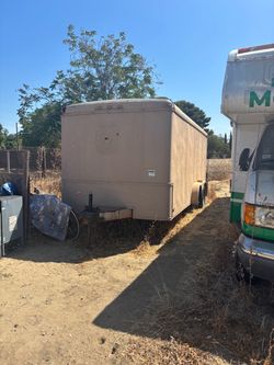 7k lb boxed trailer