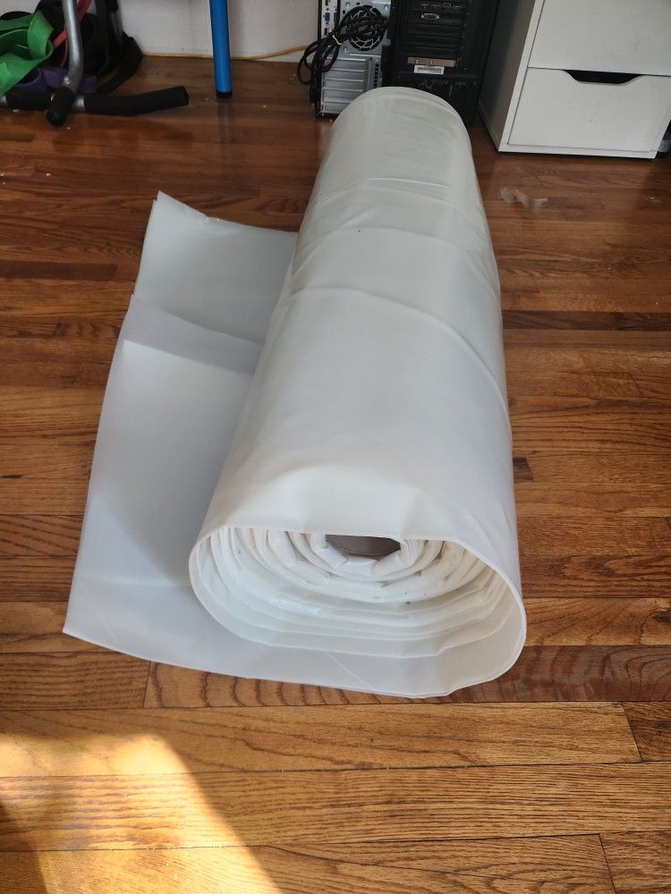 10' x 100' 10 Mil Plastic Poly Sheeting Visquene Visqueen