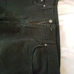 Black Levi Slim Jeans 