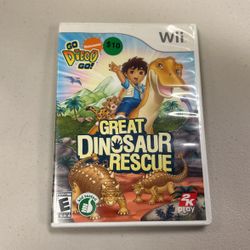 Go Diego Go Great Dinosaur Rescue Nintendo Wii