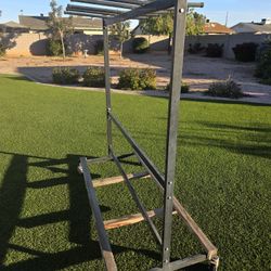 Folding Chair And Folding Table Rack