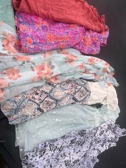 6 Girls dresses sizes 7-10/12