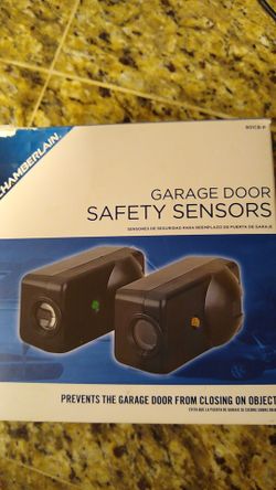 Chamberlain Garage door SaFety Sensors.