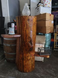Custom build Vegas pole with shelves