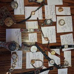 Watches - 21 in all.