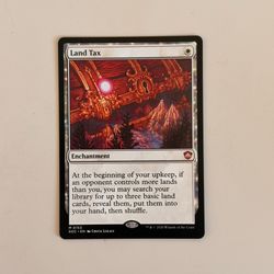 Land Tax (SOC) 153 - magic: the gathering mtg card