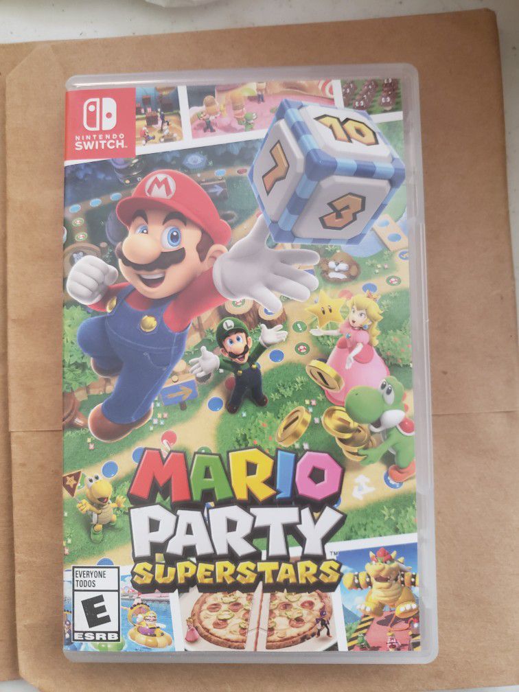 NINTENDO SWITCH MARIO PARTY SUPERSTARS - CASE ONLY
