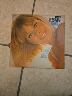 Dave Brubeck Quartet album Angel Eyes, released in 1965 Vinyl 