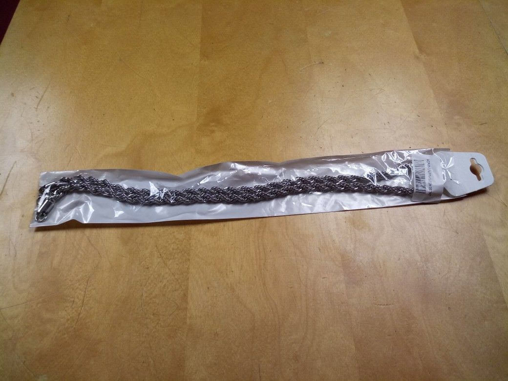 Stainless Steel Rope Chain 6mm Wide X 24 Inch Long