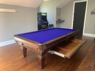 Floor Model Sale!! Brand New Pool Table!! Custom Drawer!!