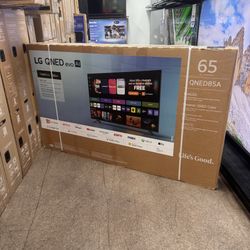 65 Inch LG QNED 4K UHD Smart TVs In Box With Warranty