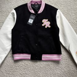 True Religion Varsity Jacket Size M NWT