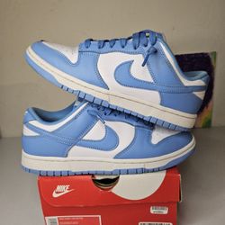 Size 8 - UNC Nike Dunks - $75