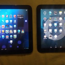 2  Hp Touch Pads 10"