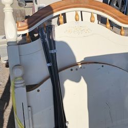 Twin Bed Frame, Box, And Mattress 75/55