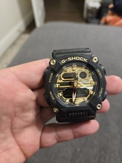 Gold & Black G Shock